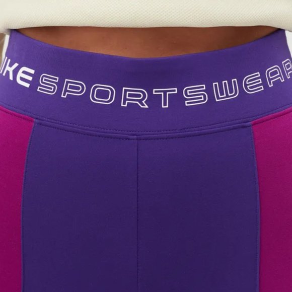 Nike NSW Street Bike Shorts CZ9771-547 Purple Women's - Picture 2 of 8